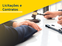 Banner Licitações e Contratos mobile