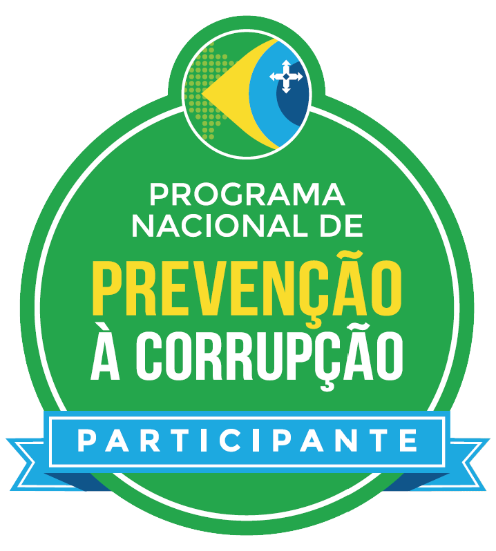 Selo de adesão ao Programa Nacional de Prevenção à Corrupção