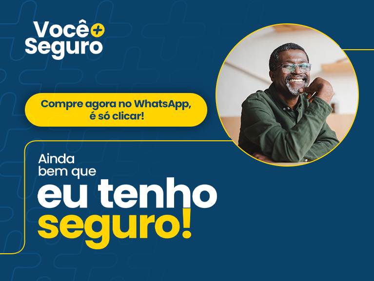 Você Mais Seguro - Senhor sorrindo