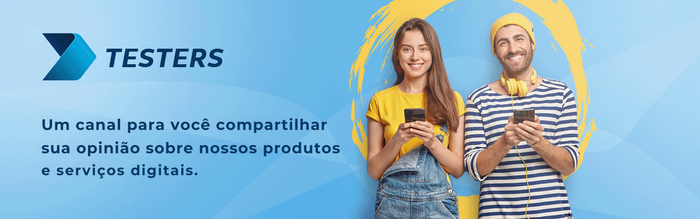 Um canal para você compartilhar sua opinião sobre nossos produtos e serviços digitais