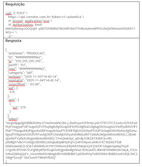 Requisição Autenticada