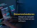 Banner mobile Integre as soluções dos correios ao seu software