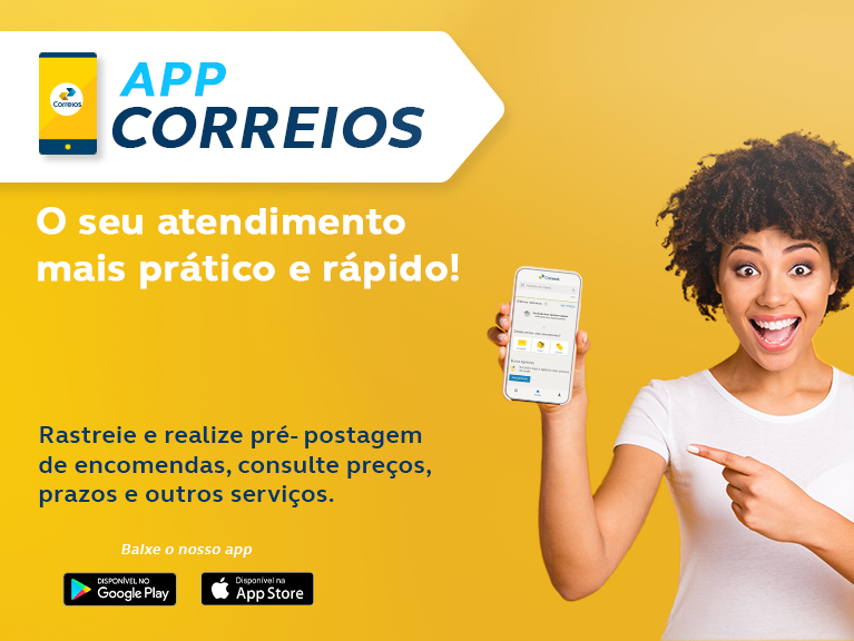 banner app correios mobile