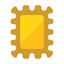 icone selo amarelo