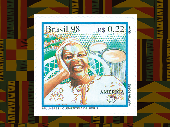 Clementina de Jesus Selo Clementina de Jesus - 1998.png