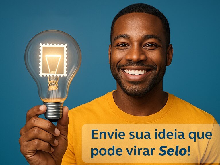 Sua ideia pode virar selo