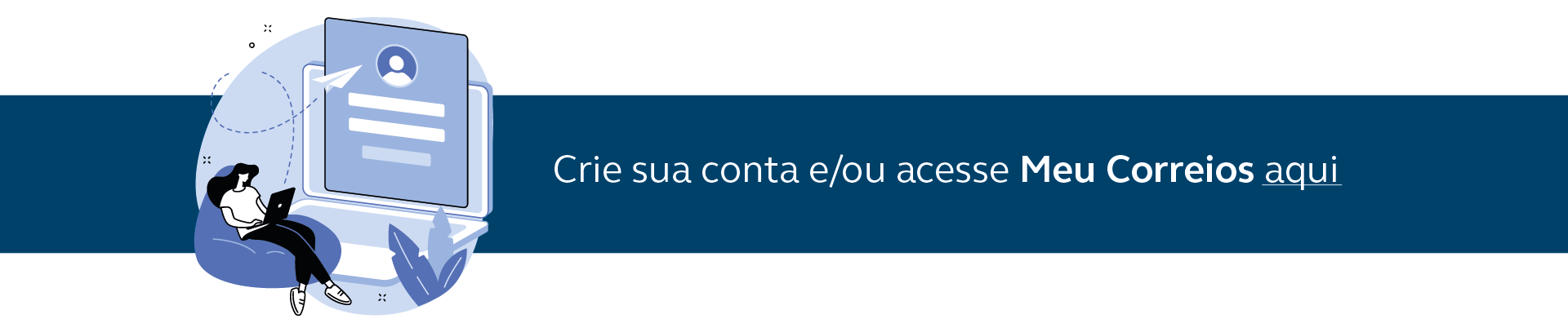 Crie sua conta