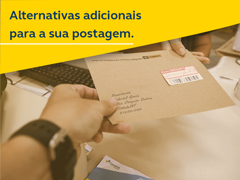 Alternativas adicionais para a sua postagem