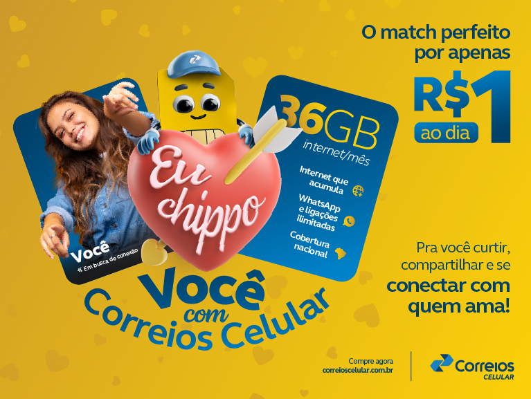 Correios Celular - O match perfeito