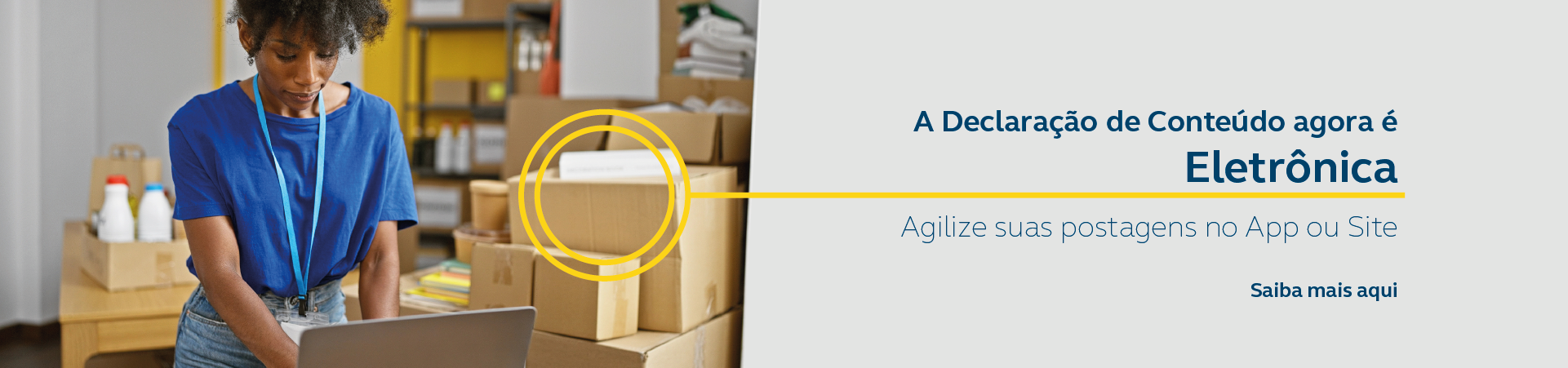 DCE - Declaração de Conteúdo Eletrônica