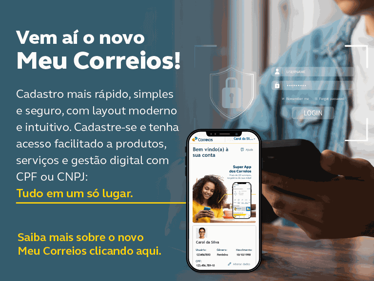 Vem aí o novo Meu Correios