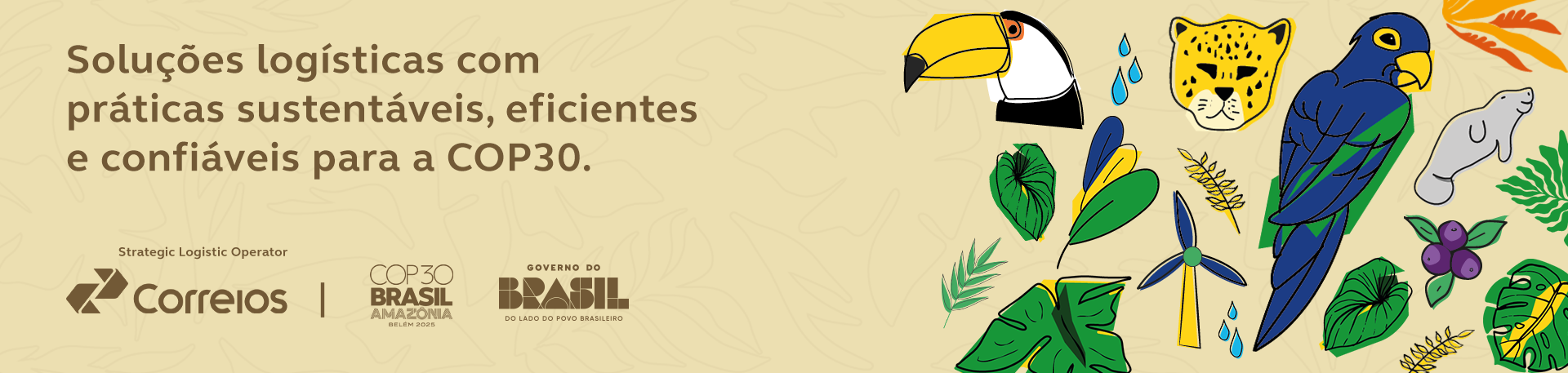 COP30 - Logística com práticas sustentáveis para a COP30