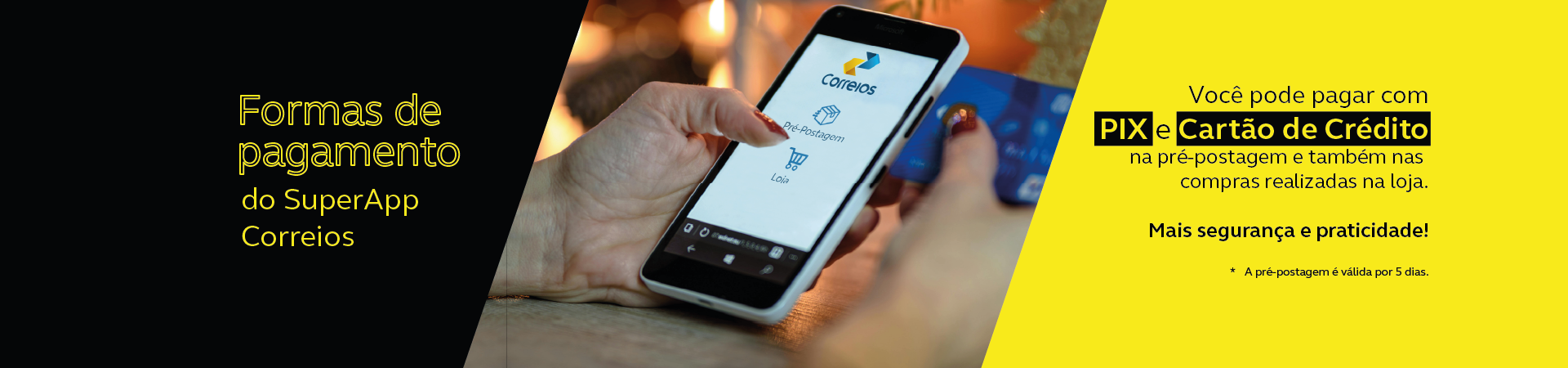 Formas de Pagamento - SuperApp