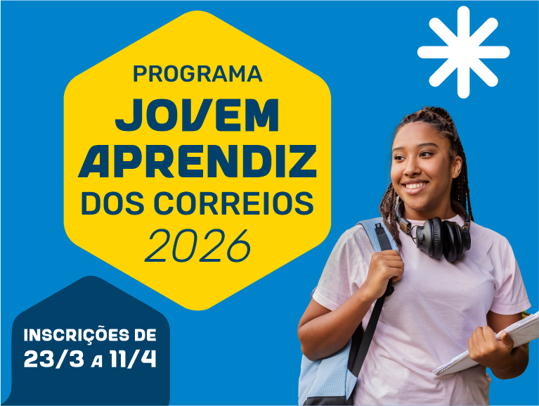 Jovem Aprendiz dos Correios 2026