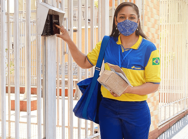 entrega no endereço