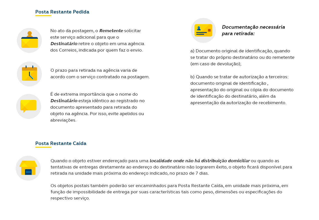 Posta Restante Desktop